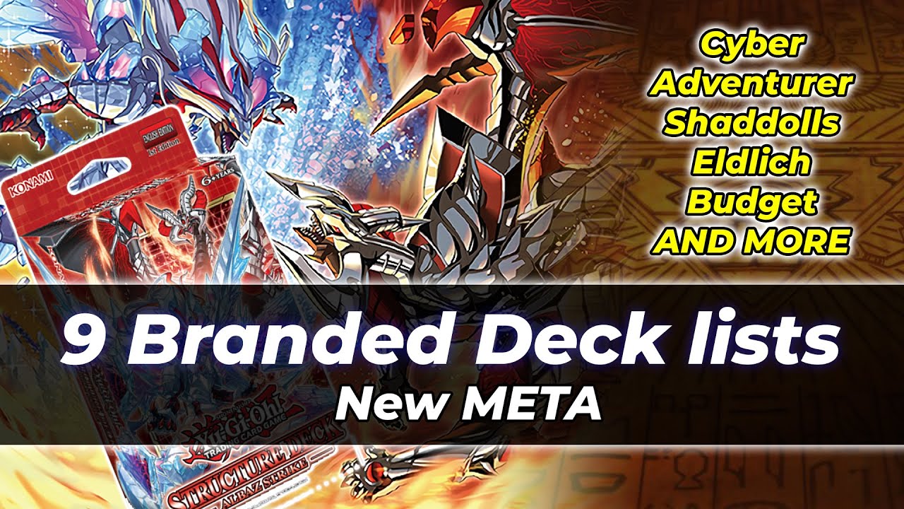 Branded Deck 2022 Variants Lists Despia, Adventurer, Eldlich, Invoked, Shaddoll, BUDGET !!