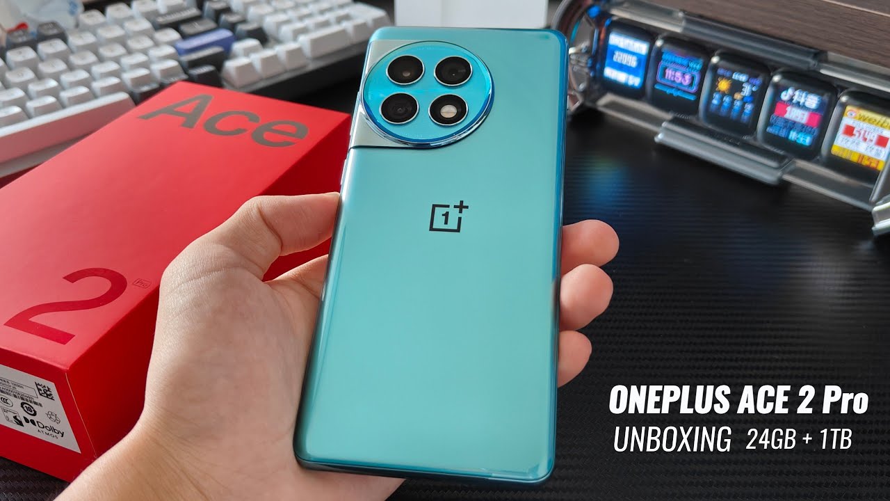 OnePlus Ace 2 Pro Unboxing & Overview: 24GB Ram + 1TB Storage + 150W Fast Charging 🔥