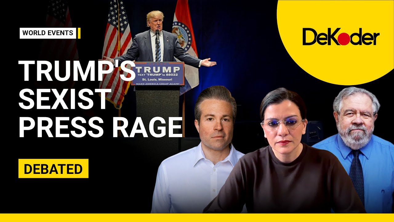 Trump's Escalating Attacks on Women Reporters | Nidhi Razdan | DeKoder