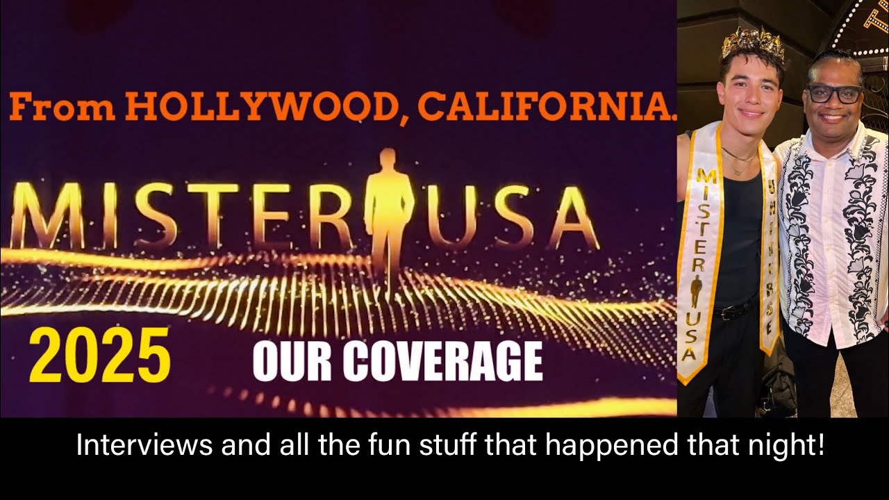 MISTER USA 2025 from HOLLYWOOD!