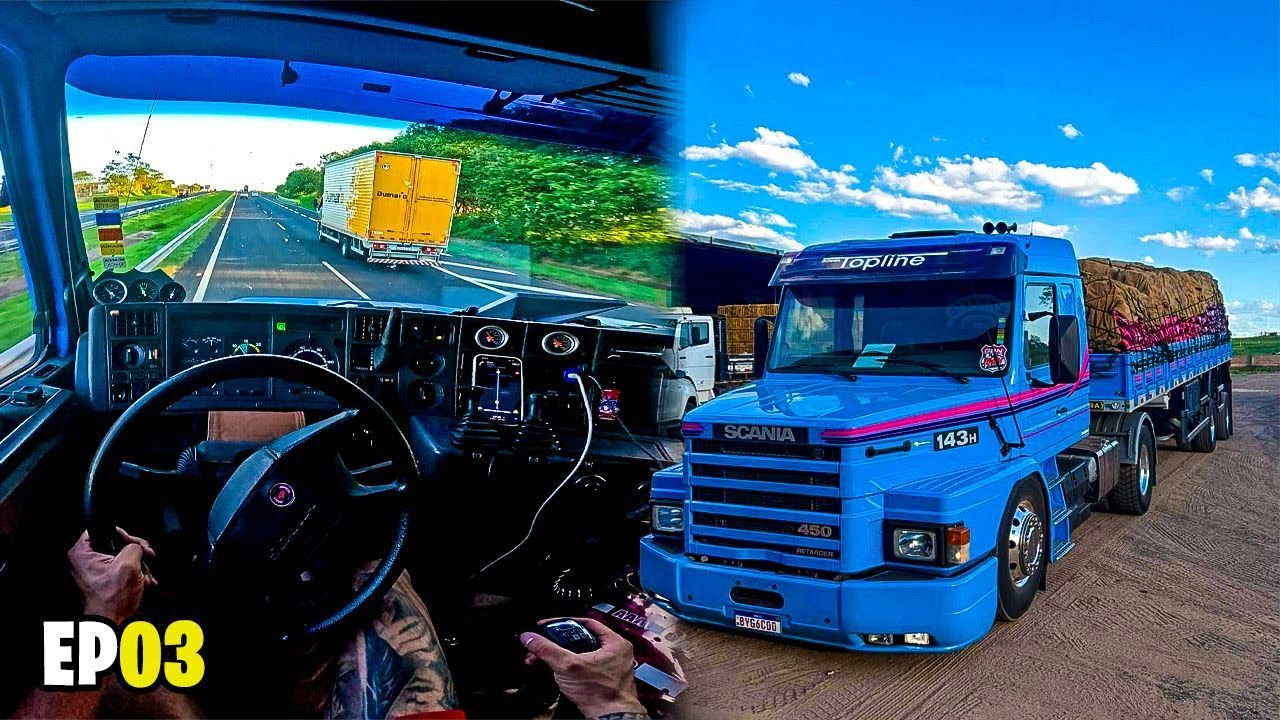 SAINDO CARREGADO DE BATATA NO V8 450 😱 ACELERANDO TUDO EP3