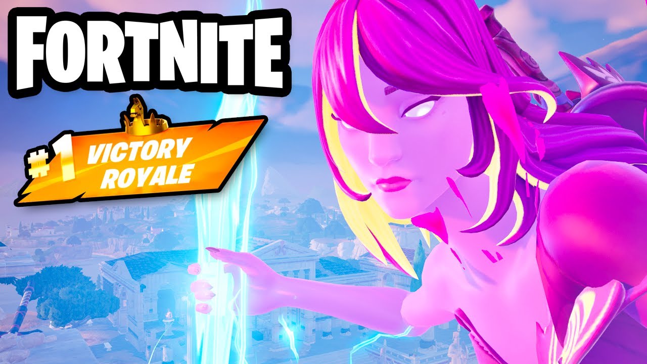 Getting Aggressive with Aphrodite! Fortnite #1 Crown Victory Royale!