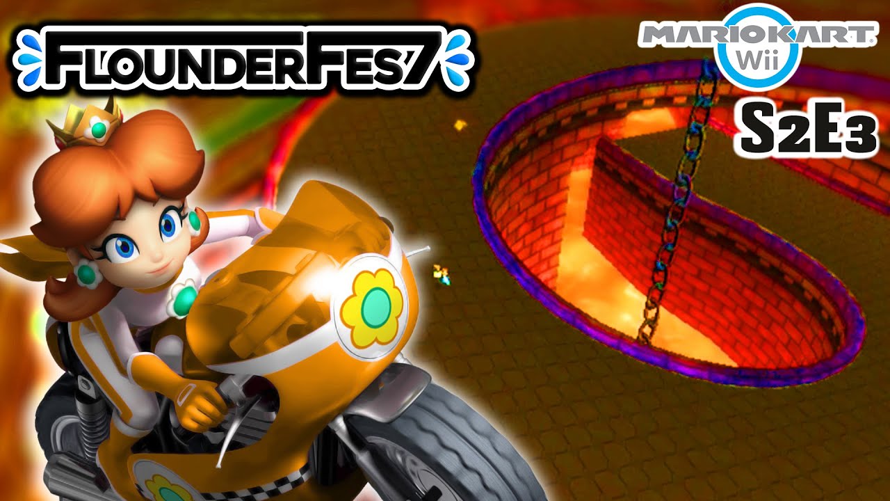 We ONLY Raced 200cc Bowser's Castle Tracks in Mario Kart Wii