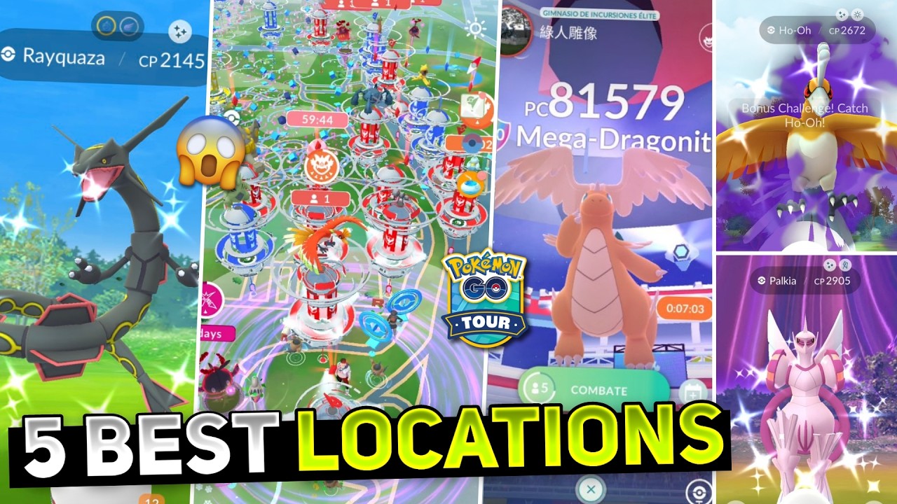 Top 5 Best Locations For Kalos Tour Event in Pokemon Go 2026 | Best Locations to Play in Pokemon Go