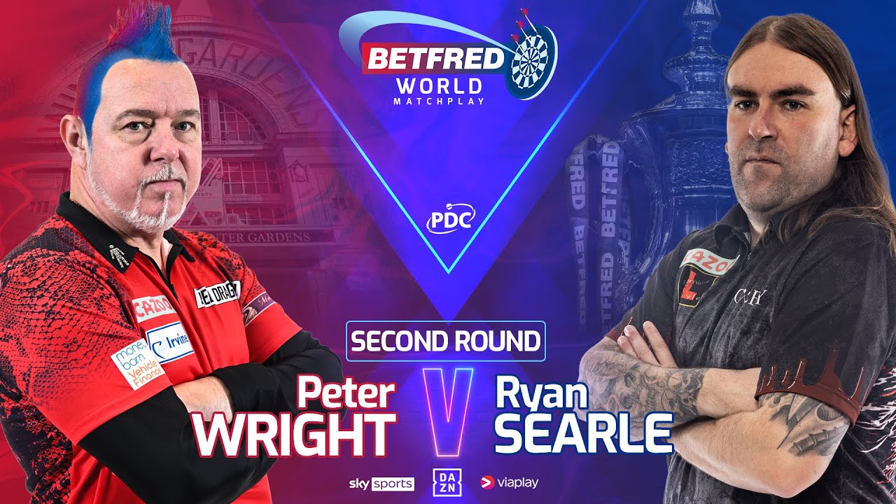 PDC World Matchplay 2023 Round 2 Peter Wright v Ryan Searle 2023 07 19 HUN