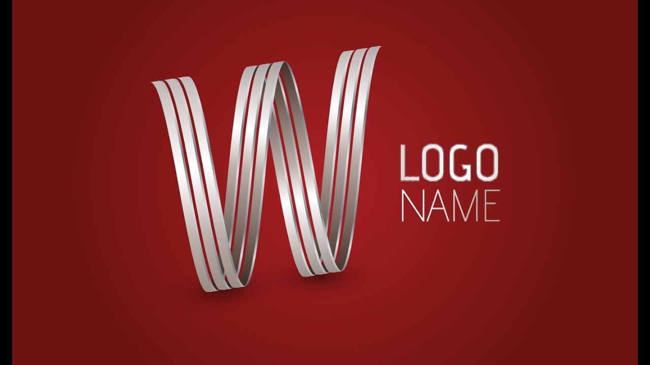 Adobe Illustrator CC | 3D Logo Design Tutorial (Letter W)