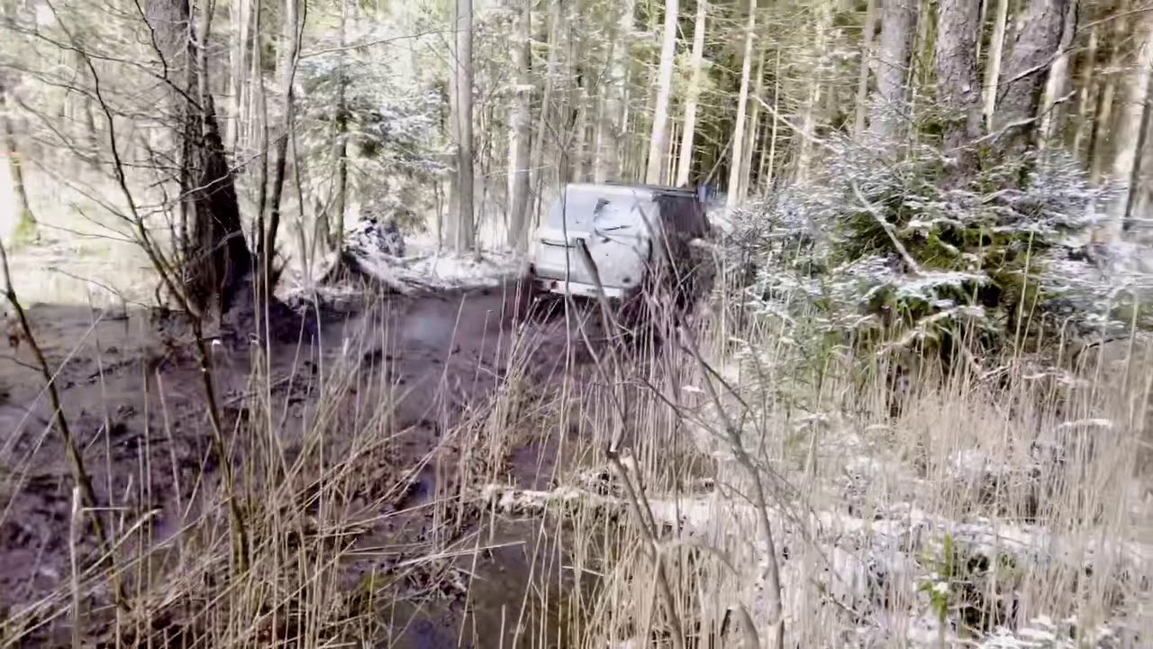 Spring offroad with Nissan Patrol