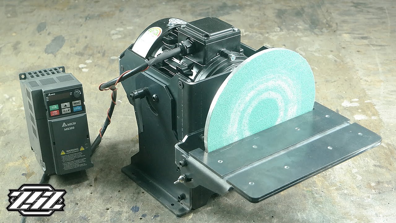 방향전환이 가능한 디스크샌더 만들기 / Making a Tilt Disc Sander