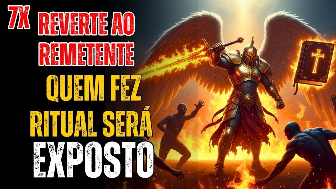 ⚔️ Oração de guerra: Deus EXPÕE quem usou seu nome em ritual e reverte o mal enviado