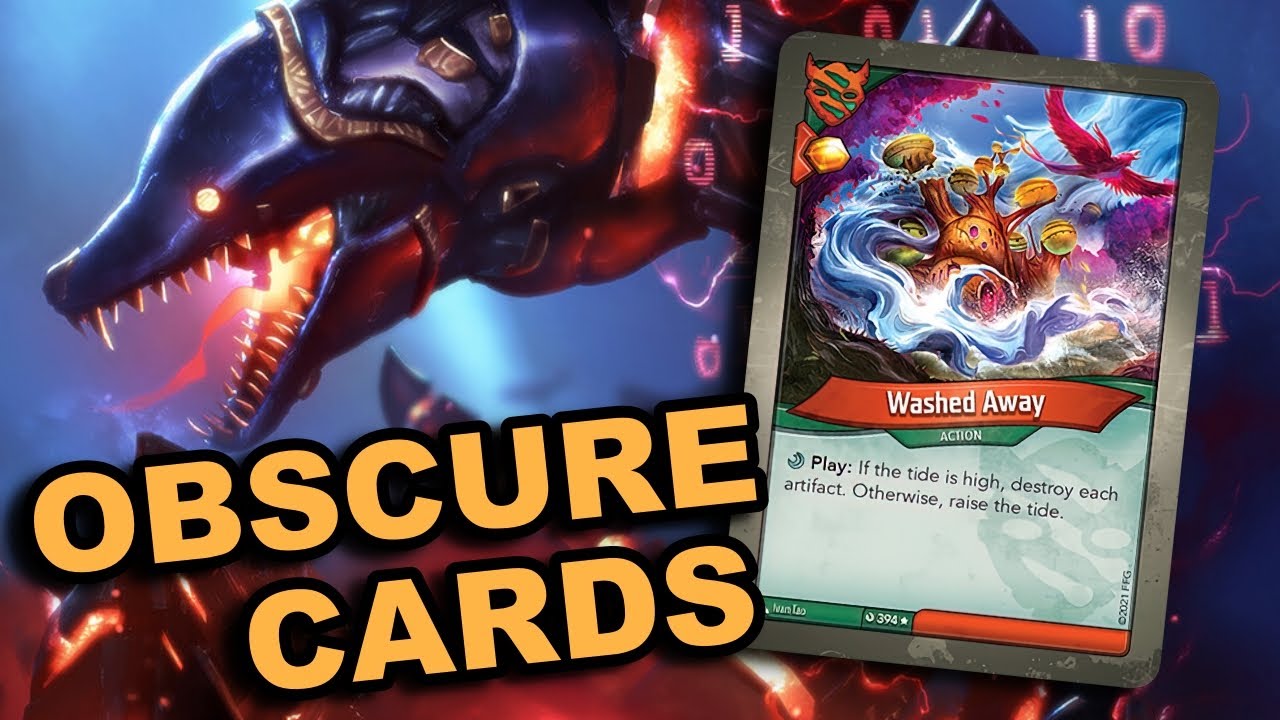 10 Most OBSCURE KeyForge Cards