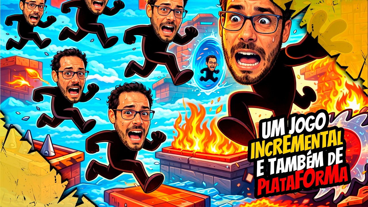 Me Clonei MILHÕES de Vezes para LUCRAR | IGTAP an Incremental Game That's Also a Plataform