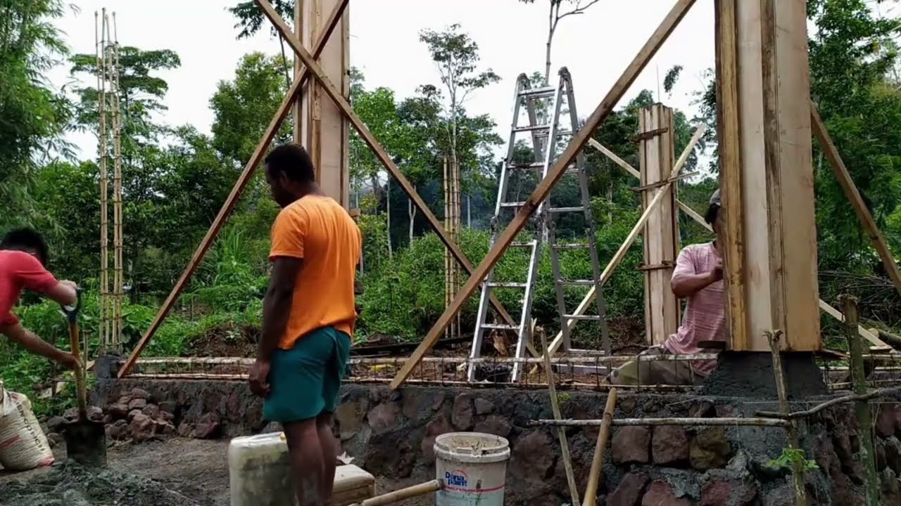 Bamboo Reinforced Concrete | Beton Bertulang Bambu
