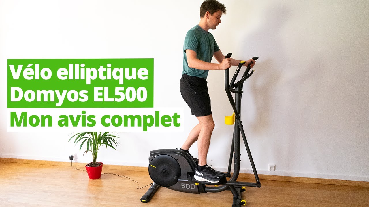 Vélo elliptique Domyos EL500 : Je l'ai testé, voici mon avis