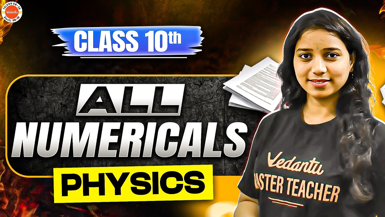All Physics Numericals in One Video! | Class 10 AP/TS | Gayathri Mam