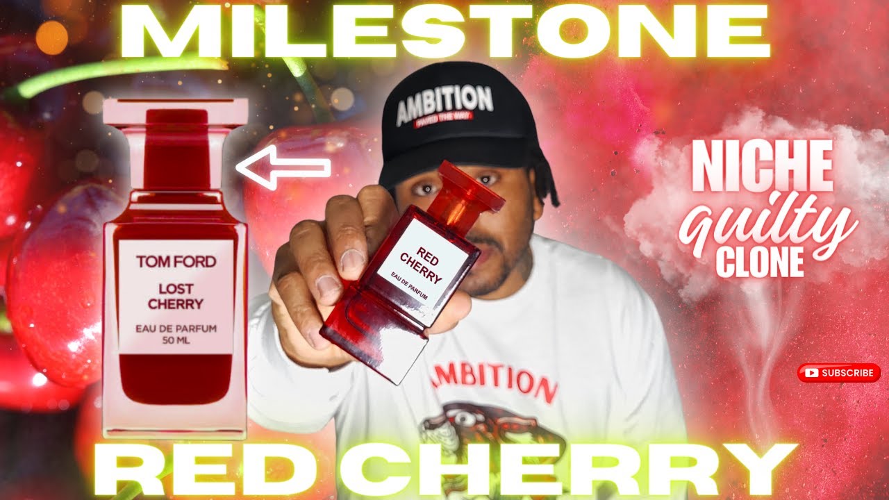 RED CHERRY, TOM FORD LOST CHERRY clone by Milestone