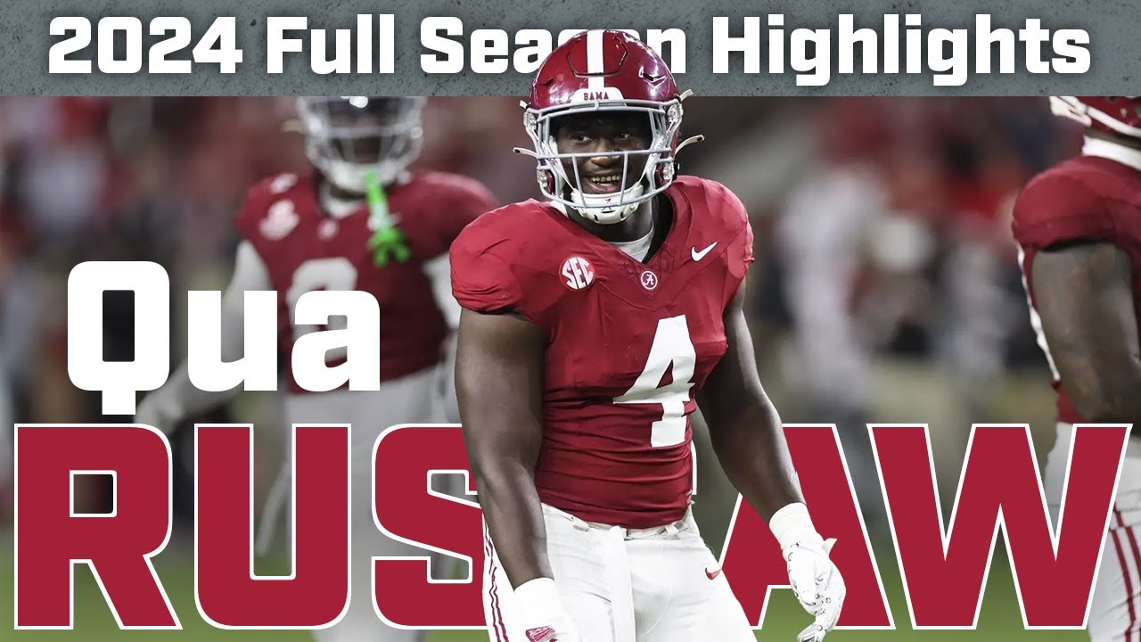 Qua Russaw | 2024 Highlights | HD | Alabama LB 🐘