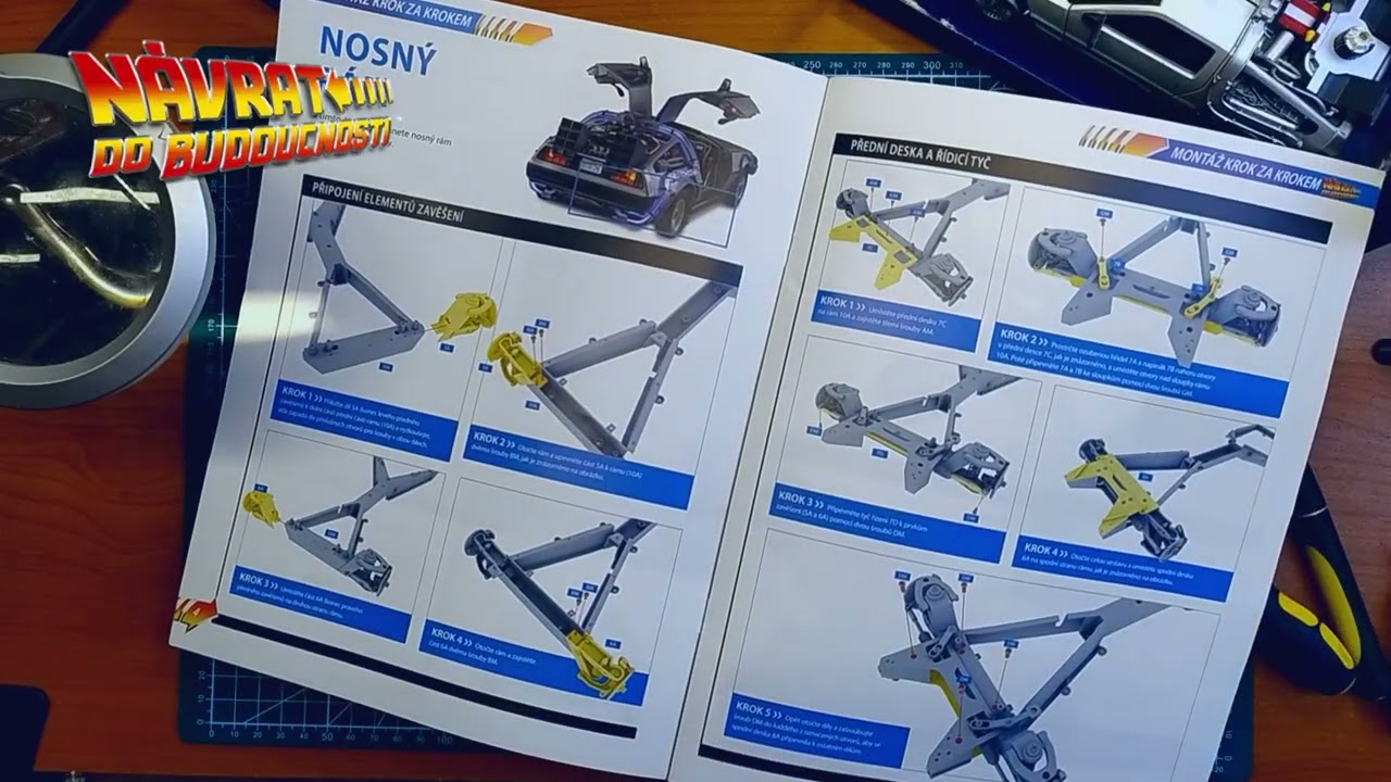 Velká chvíle! ⚡ Spojení nápravy s rámem | DeLorean (Díl 10)