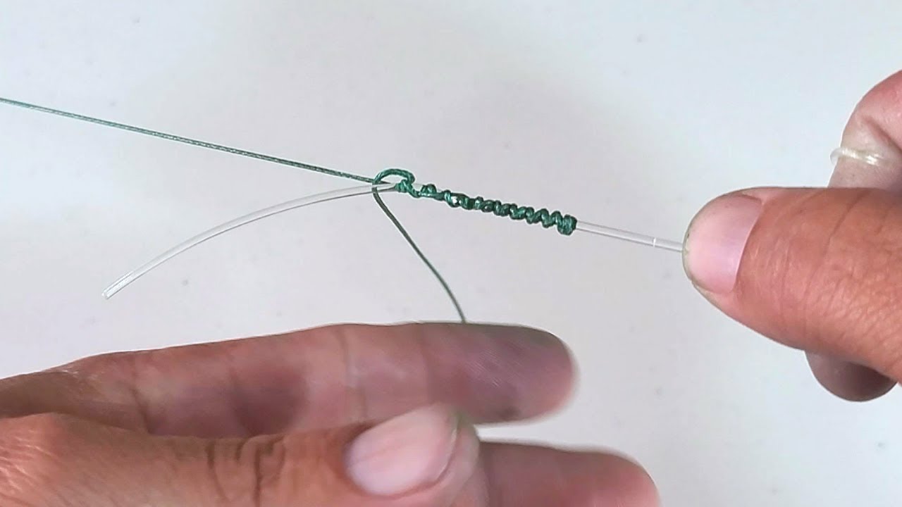 COMO HACER EL NUDO FG FACIL, COMO UNIR LINEA TRENSADA CON MONOFILAMENTO O FLOUROCARBON !