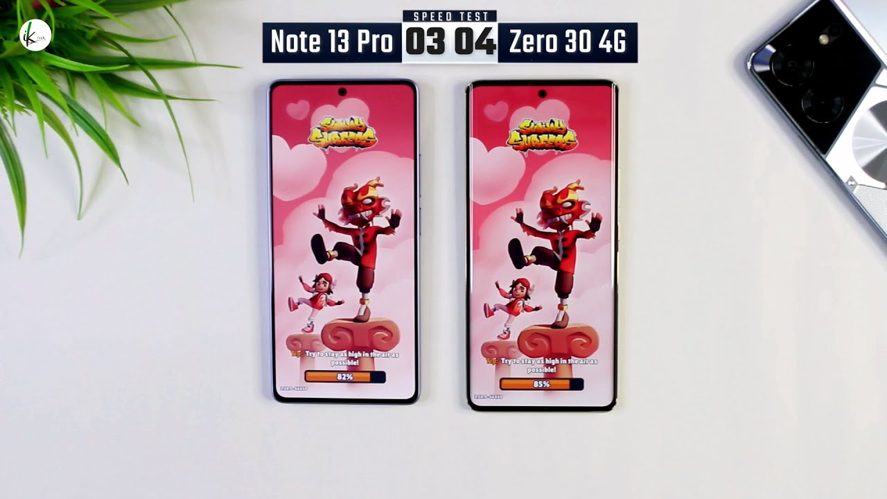 Redmi Note 13 Pro Vs Infinix Zero 30 4G Speed Test