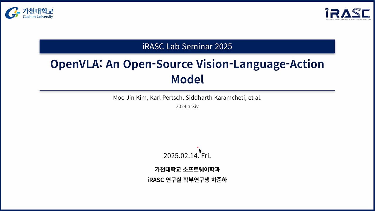 [논문 리뷰] OpenVLA: An Open-Source Vision-Language-Action Model