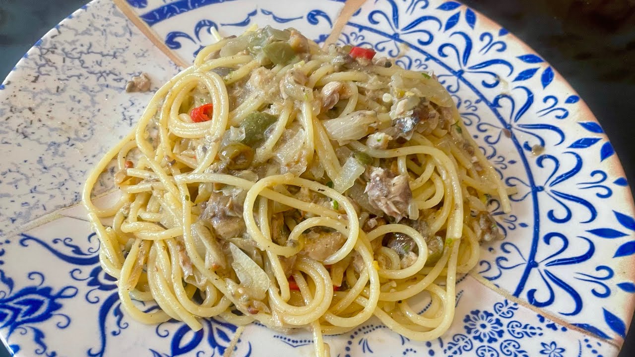 Spaghetti aux sardines