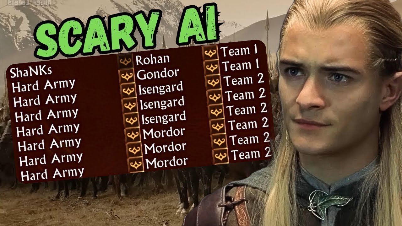 THIS AI IS SCARY! BFME1 HARD ARMY CHALLENGE 2.22