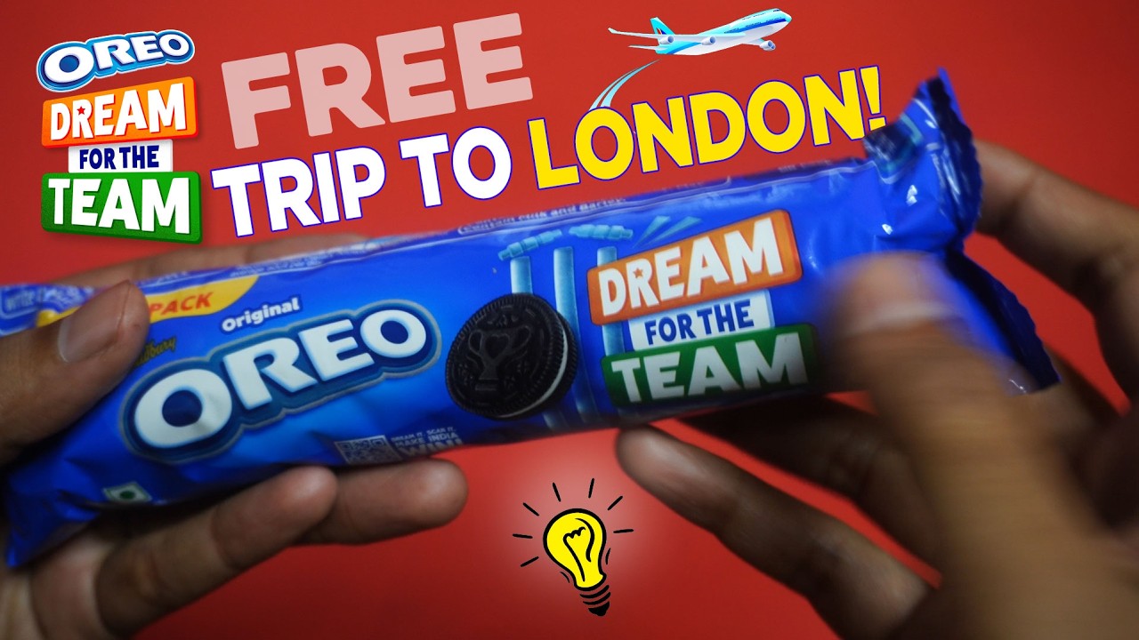 Oreo Dream For The Team Contest - FREE Trip to London! - Oreo Dream India Contest