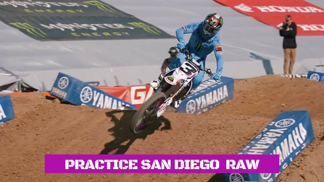 San Diego RAW Practice - Supercross 2024