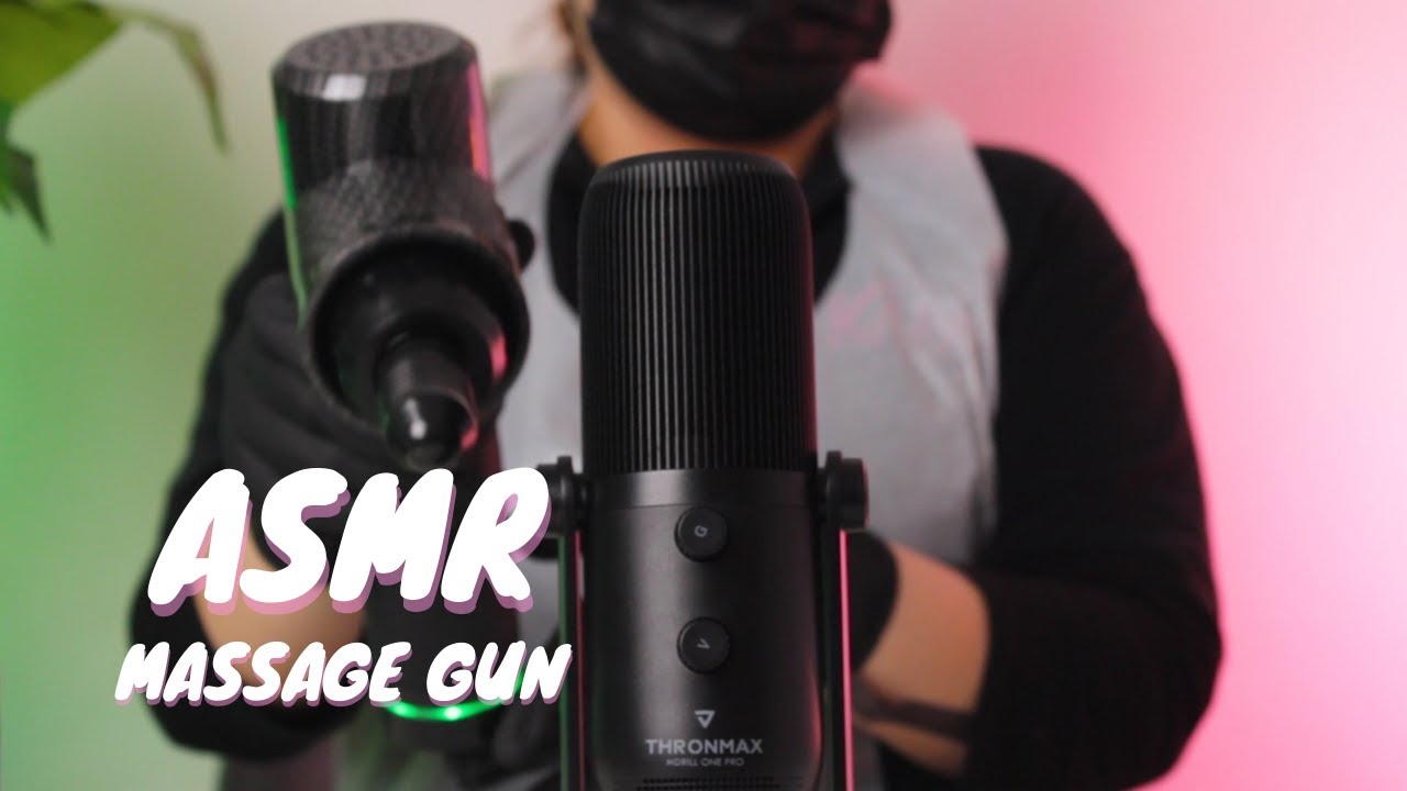 ASMR Massage Gun With Gloves & Plastic Apron (For Good Sleep)