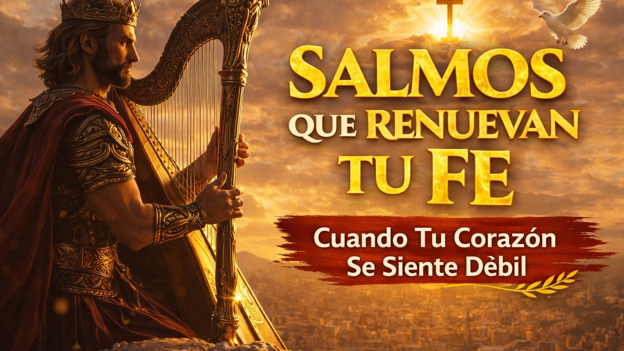 SALMOS QUE RENUEVAN TU FE | Cuando Tu Corazón Se Siente Débil