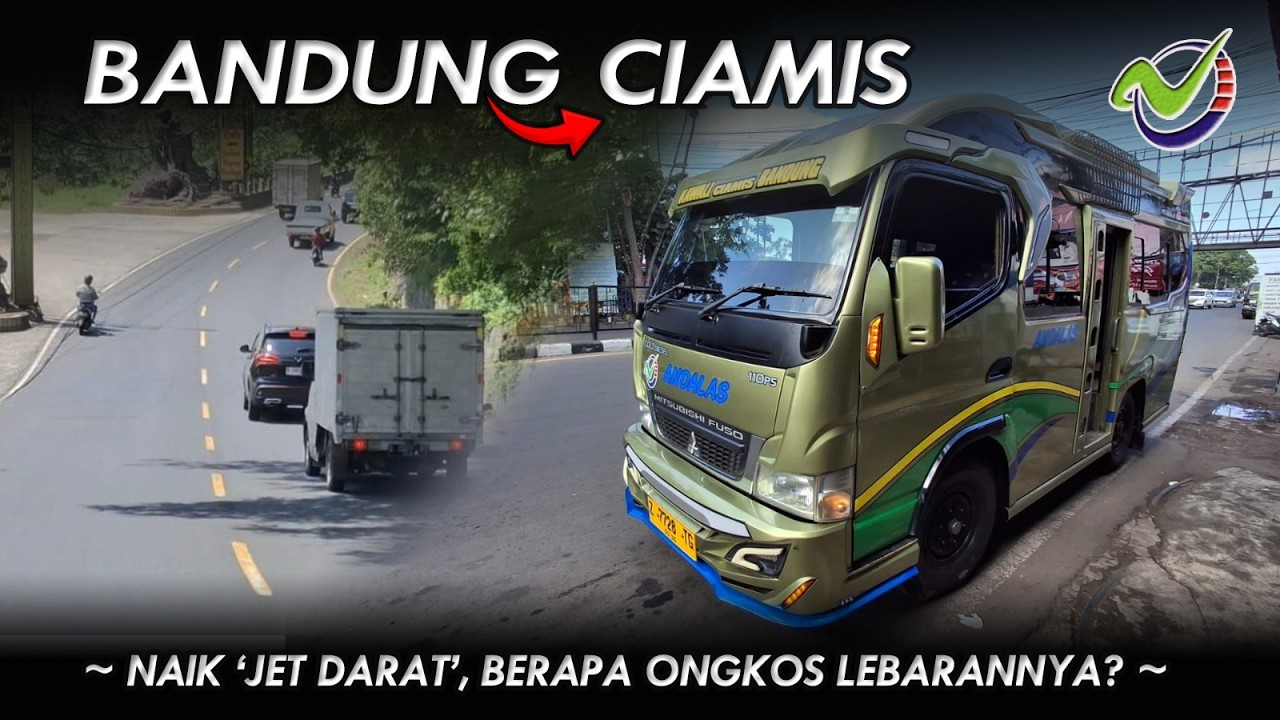 Trip Seru Bandung-Ciamis Naik Elf Andalas, 'Jet Darat' Andalan Warga, Berapa Tarif Lebaran?