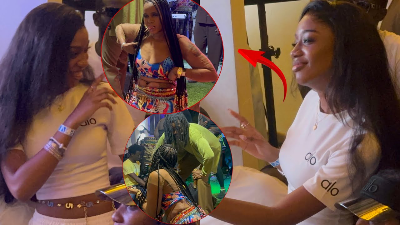 Kiné Ndiaye Rose Todj Na soirée Wally Seck au Cop21 avec Ndeye Ndiaye Banaya qui crée une nouvelle…