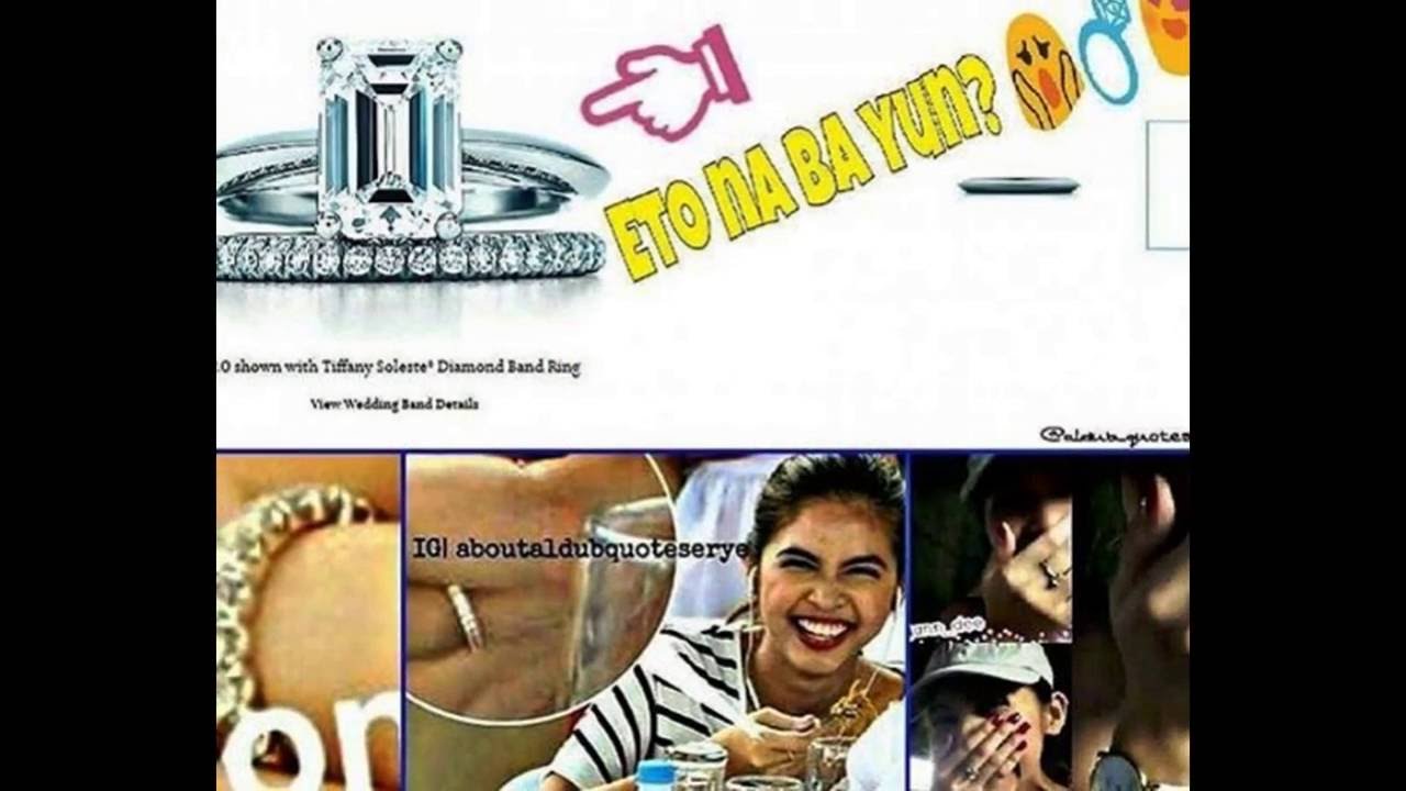 Alden Maine 3 Engagement Rings P5 - P6 Million Worth!