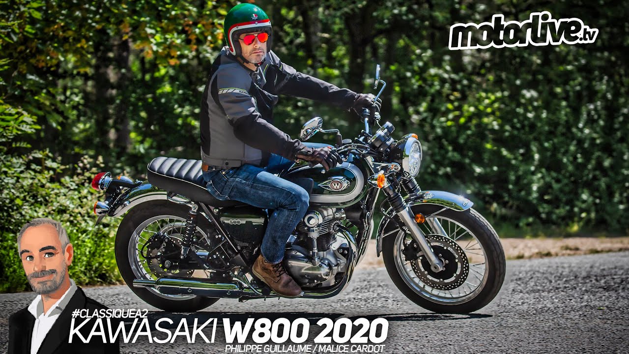 KAWASAKI W800 2020 : LE CLASSIQUE A DU BON ! | ESSAI MOTORLIVE