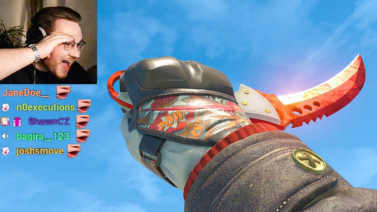 ohnepixel reacts to CS2 cleanest knife & glove combos