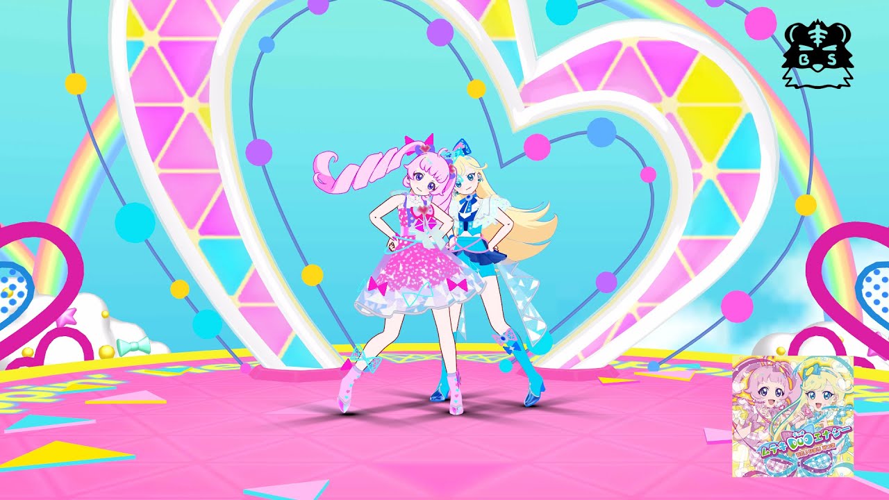 [MMD] UNBEATABLE DUO ENERGY / Himitsu no AiPri (motion test)