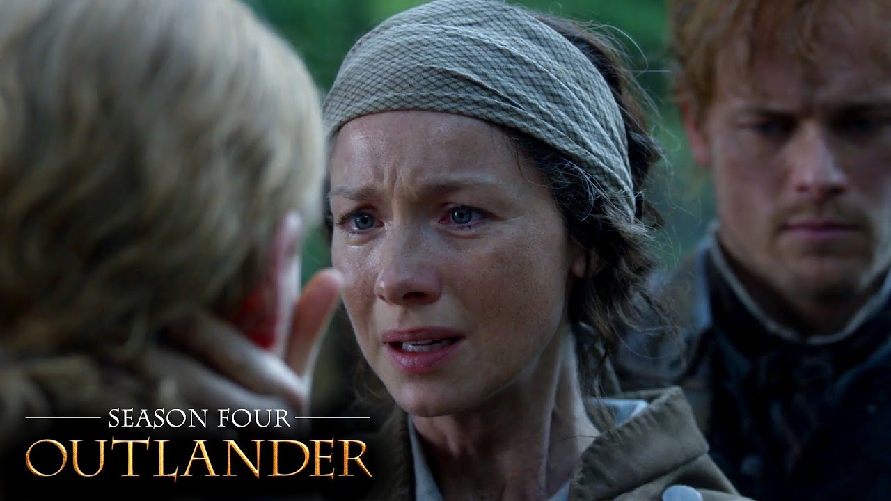 Claire and Jamie Say Goodbye To Young Ian | Outlander