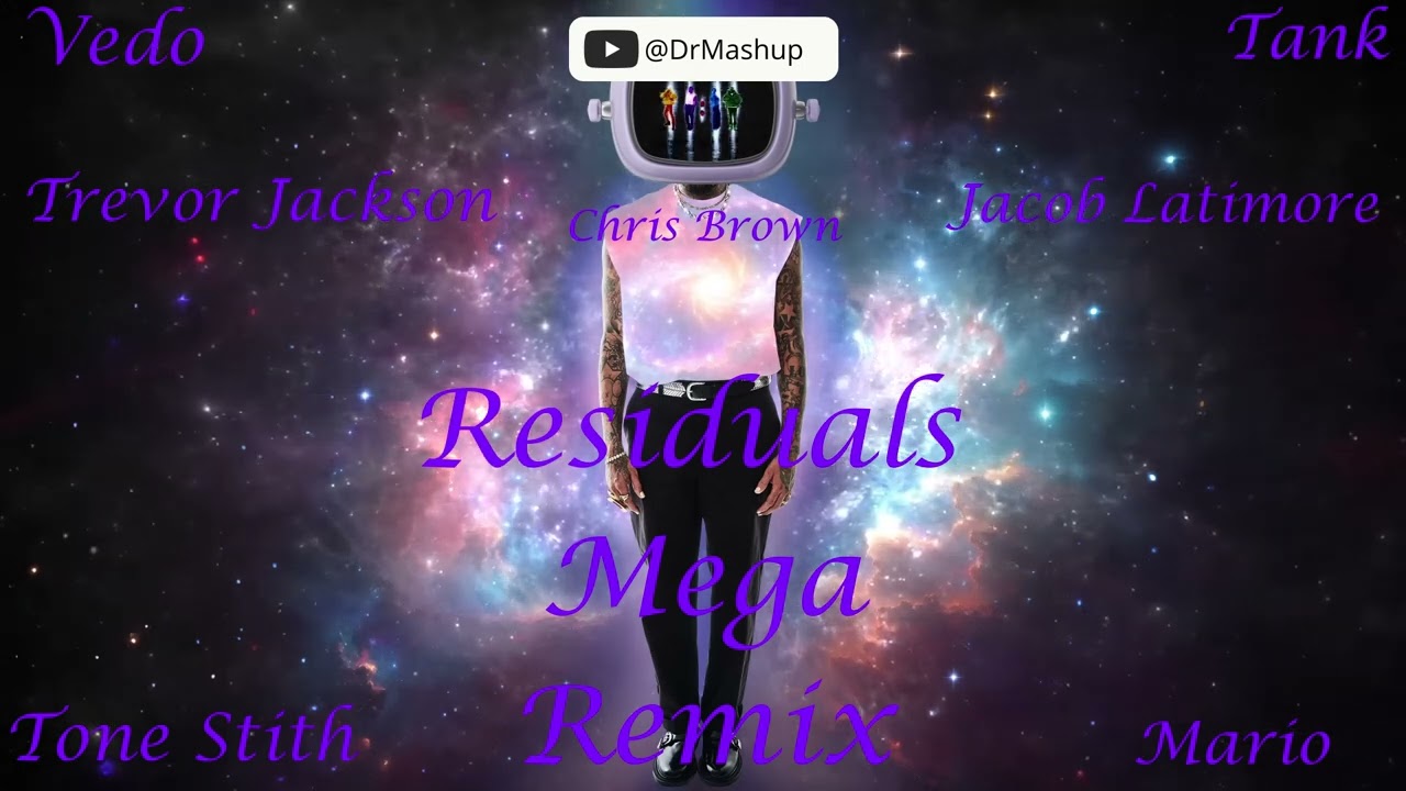 Chris brown Residuals Mega Remix( Mario, tank, Jacob latimore, Trevor Jackson, Vedo, and Tone Stith)