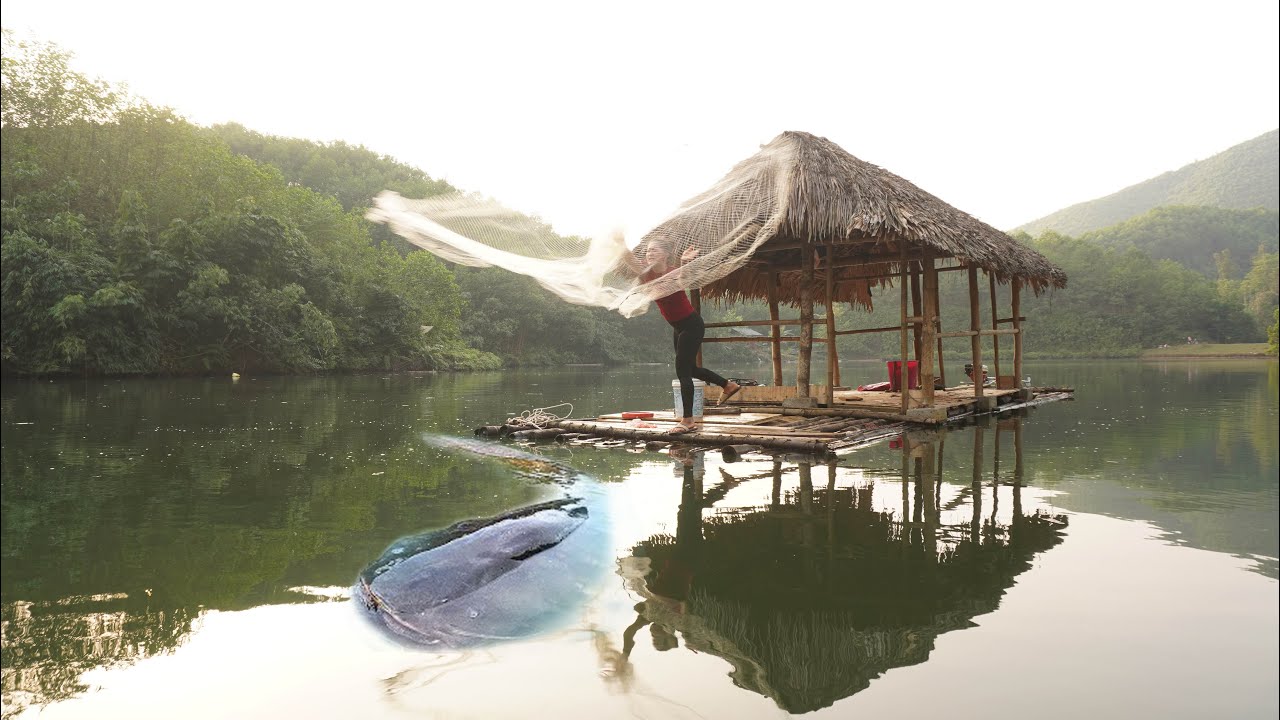 Hunting Giant Dragonfish From River Monsters - SECRETS to Creating Bait For Catching Big Fish.