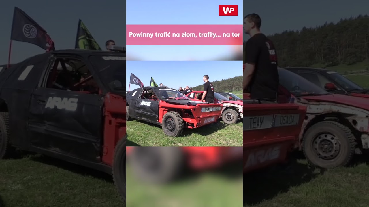 WRAK RACE: Powinny trafić na złom, trafiły... na tor #shorts