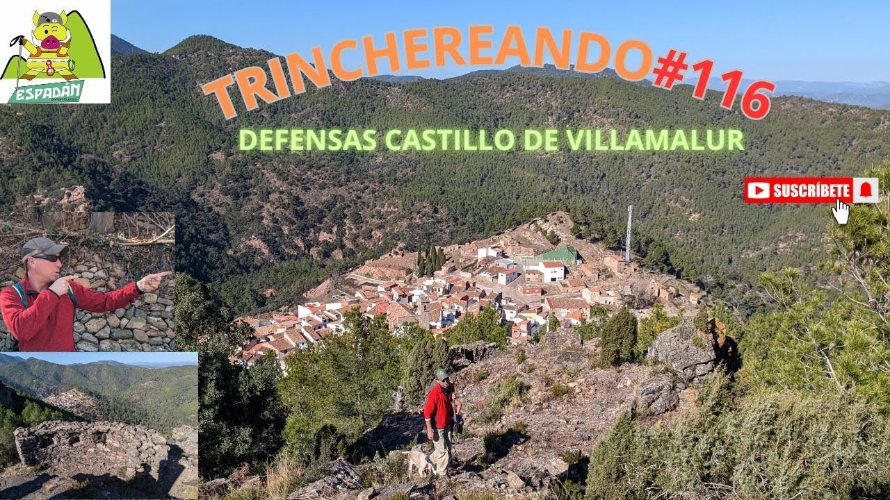 IMPRESIONADOS CON LAS DEFENSAS DEL CASTILLO DE VILLAMALUR!!!!!!TRINCHEREANDO#116