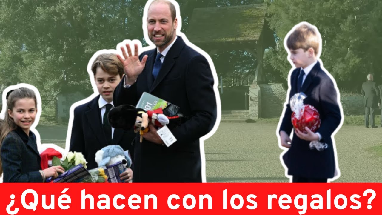 ¿A dónde van los regalos que entregan los seguidores reales? #familiarealbritanica