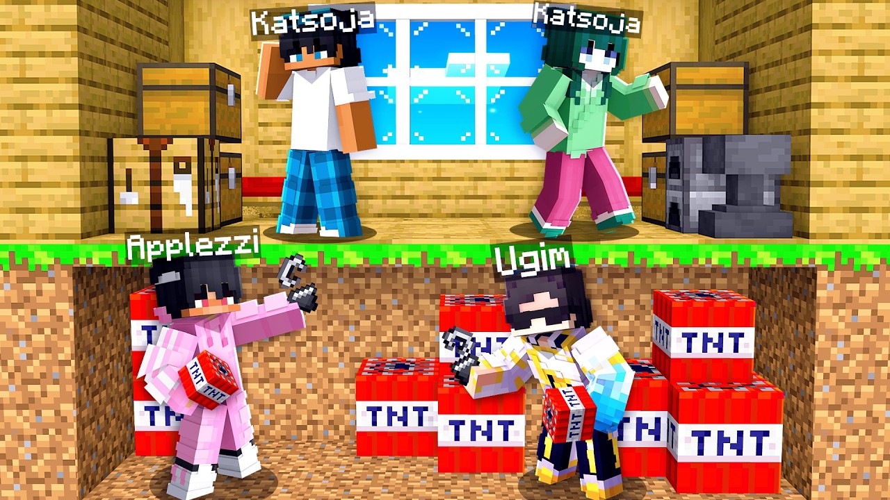 TROLLASIN KATSOJIA MINECRAFTISSA?! (w/ 