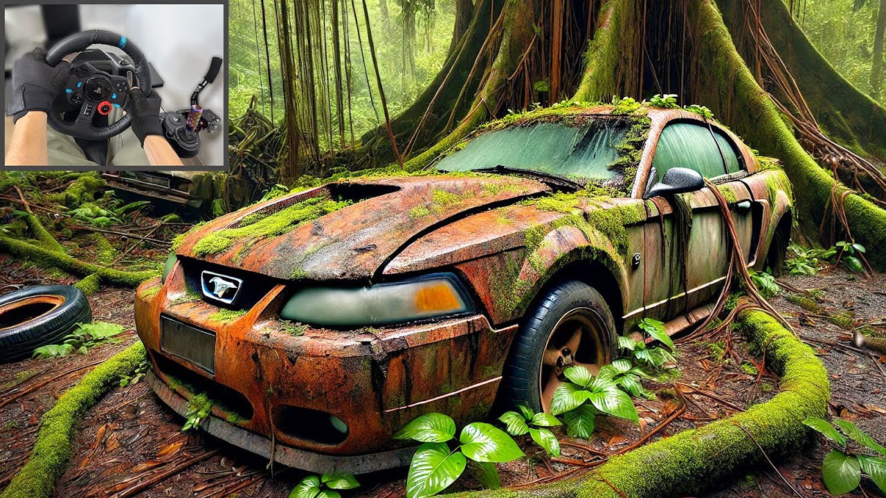 Rebuilding Ford Mustang SVT Cobra - Forza Horizon 5 Steering Wheel Gameplay