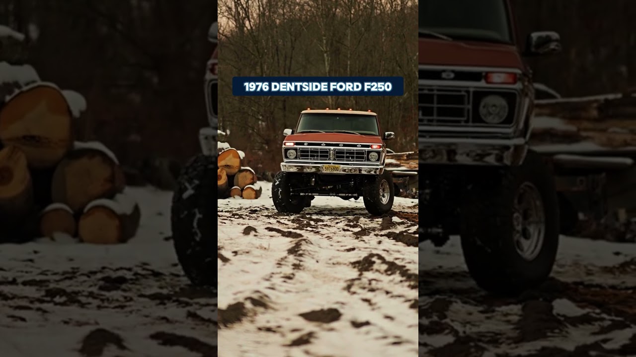 This 1976 Dentside Ford F250 is ready for work! #shorts