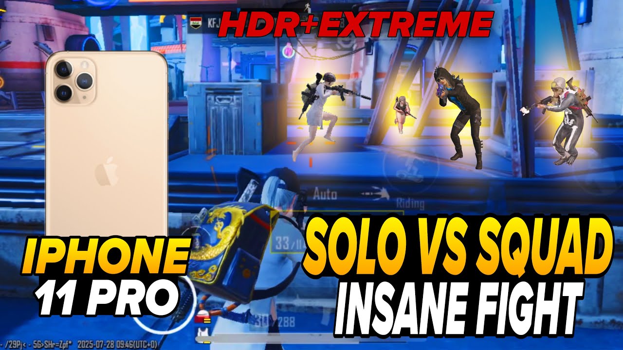IPHONE 11 PRO | HDR+EXTREME😍 |  New Best Erangle Gameplay 🔥|  in 3.9 update | PUBG MOBILE