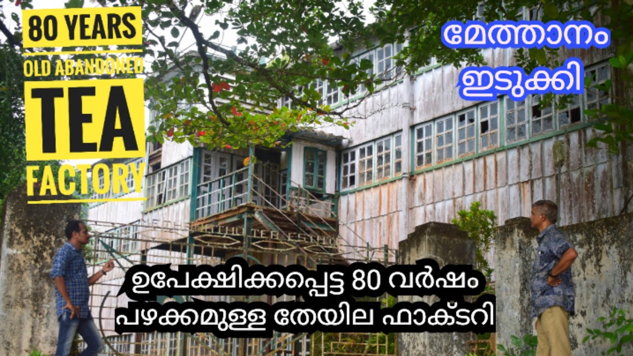Abandoned Tea Factory/ ഉപേക്ഷിക്കപ്പെട്ട 80 വർഷം പഴക്കമുള്ള തേയിലഫാക്ടറി/Methanam/Pullikkanam/Idukki