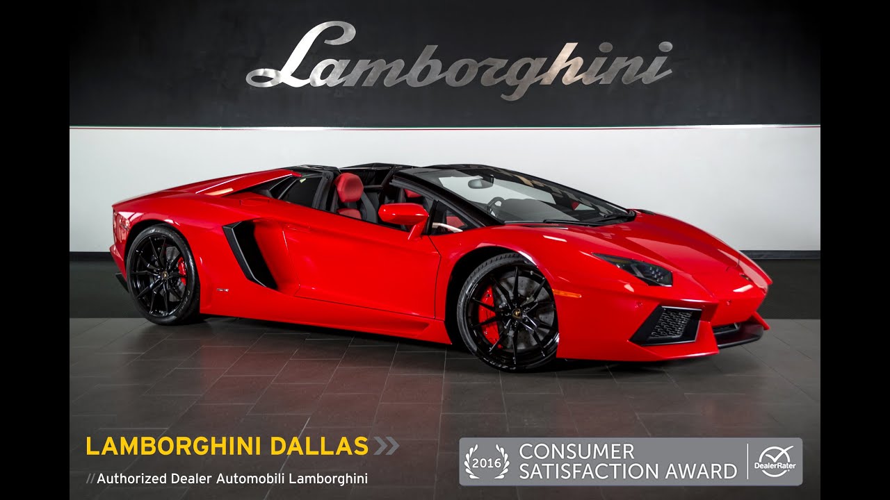 2014 Lamborghini Aventador LP 700-4 Roadster Rosso Mars LC413