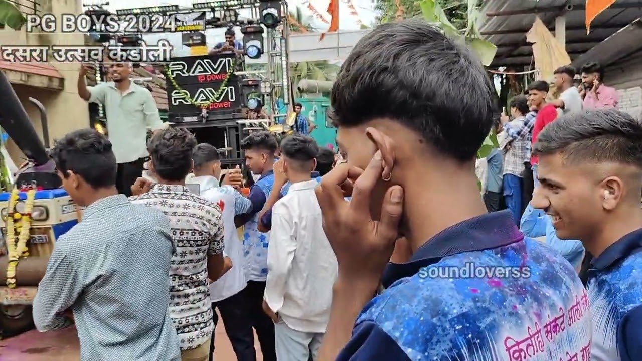 RAVI SOUND SANGALI SOUND CHECK  | PG BOYS  | दसरा उत्सव कडोली 2024  | Soundloverss