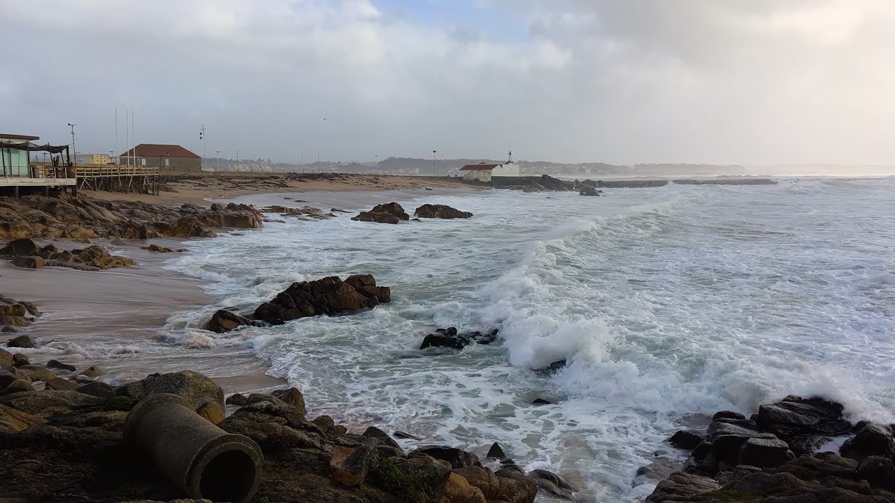 Strong Ocean Waves for Relaxation & Focus | 3 Hours | Natural Ocean Sound